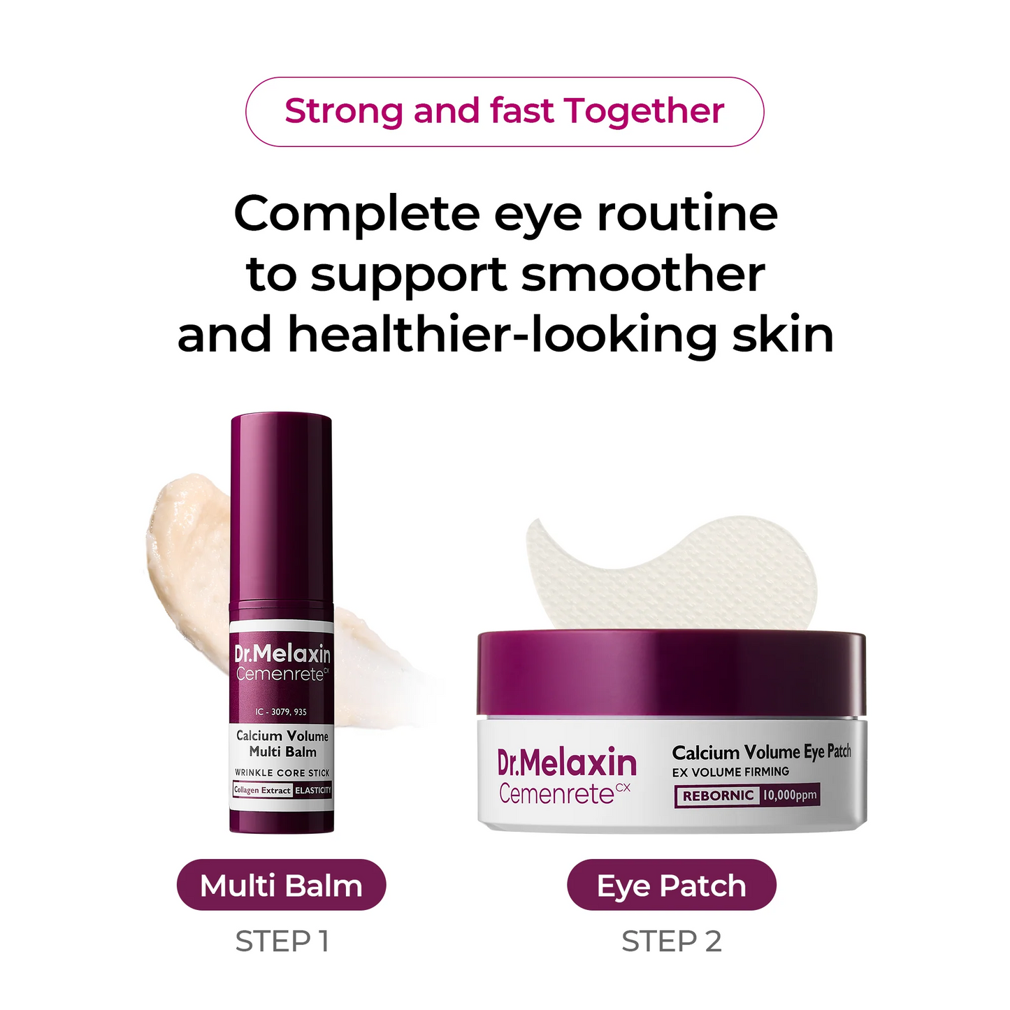 Cemenrete Calcium Eyecare Routine
