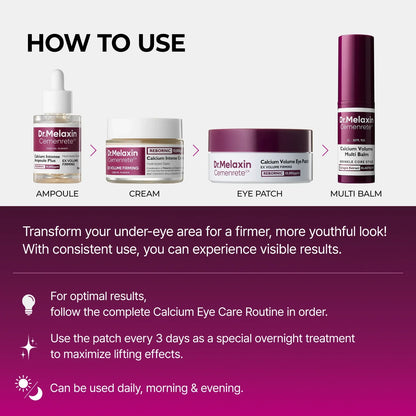 Cemenrete Calcium Eyecare Routine